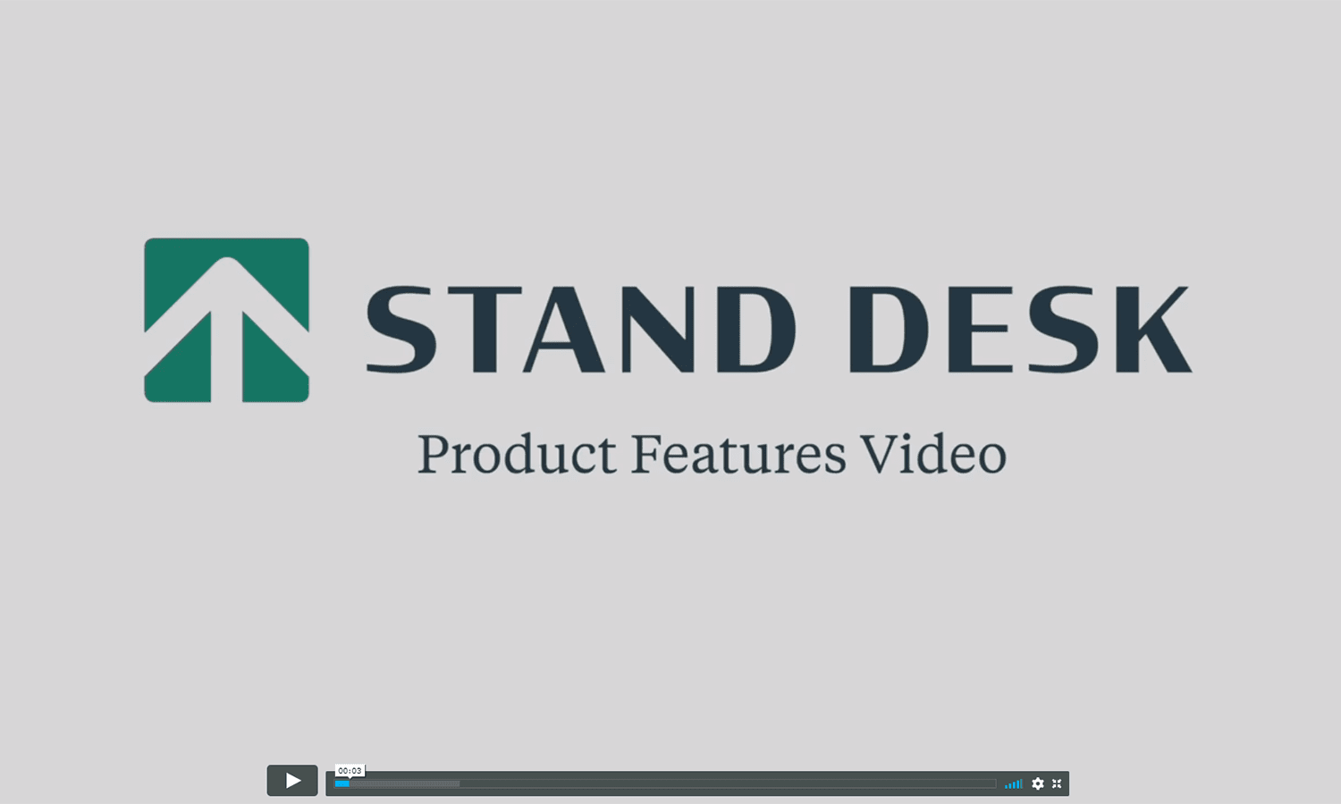 stand desk features video